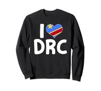 I Love DRC Congolese Pride Jersey Sweatshirt