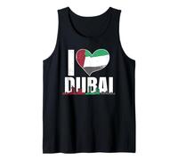 I Love Dubai product Souvenir Gift UAE Pride Tee Tank Top