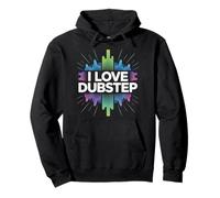I Love Dubstep Music Festival EDM Style Pullover Hoodie