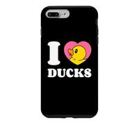 I Love Ducks Cute Duckling Rubber Duck In A Heart Case for iPhone 7 Plus/8 Plus