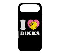 I Love Ducks Cute Duckling Rubber Duck In A Heart Case for iPhone Air