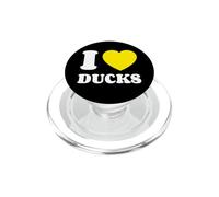I Love Ducks Heart PopSockets PopGrip for MagSafe