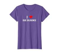 I Love Due Diligence Compliance Rule Regulation Advisor T-Shirt