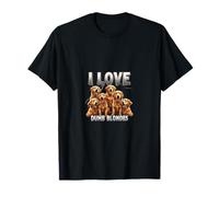 I Love Dumb Blondes Cute Dog T-Shirt