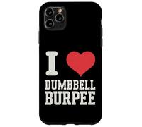 I Love Dumbbell Burpee Fitness Case for iPhone 11 Pro Max