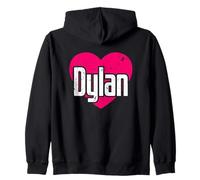 I Love Dylan Cute First Name I Heart Dylan Zip Hoodie