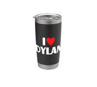 I Love Dylan - I Heart Dylan Stainless Steel Insulated Tumbler
