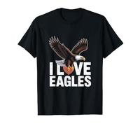 I Love Eagles Design for Bird Lovers Value Graphic T-Shirt