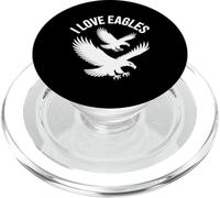 I Love Eagles Soaring Freedom Birds PopSockets PopGrip for MagSafe