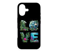 I Love Earth Day Planet Environmental Activism Globe Nature Case for iPhone 17
