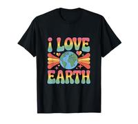 I Love Earth Love Our Green Planet - Eco Warrior Statement T-Shirt