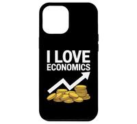 I Love Economics Coins Arrow Graphic Case for iPhone 12 Pro Max