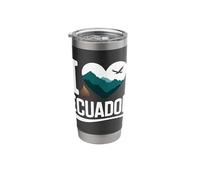 I Love Ecuador Scenic Mountains Pride Stainless Steel Insulated Tumbler