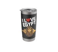 I Love Egypt Pharaoh Pyramid Tribute Stainless Steel Insulated Tumbler