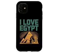 I Love Egypt Pyramids Sphinx Traveler Case for iPhone 11