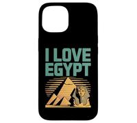I Love Egypt Pyramids Sphinx Traveler Case for iPhone 15