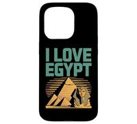 I Love Egypt Pyramids Sphinx Traveler Case for iPhone 15 Pro