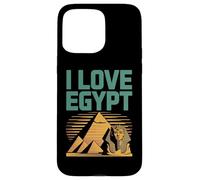I Love Egypt Pyramids Sphinx Traveler Case for iPhone 15 Pro Max