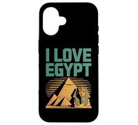 I Love Egypt Pyramids Sphinx Traveler Case for iPhone 16