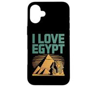 I Love Egypt Pyramids Sphinx Traveler Case for iPhone 16 Plus