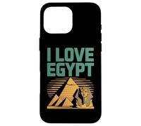 I Love Egypt Pyramids Sphinx Traveler Case for iPhone 16 Pro Max