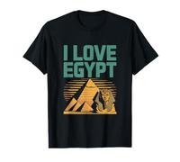 I Love Egypt Pyramids Sphinx Traveler Value Graphic T-Shirt
