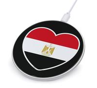 I Love Egypt Wireless Charger Pad 10W Max Compatible with iPhone Portable Fast Charging Station