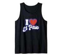 I Love El Paso Texas Tank Top
