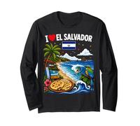 I Love El Salvador Long Sleeve T-Shirt