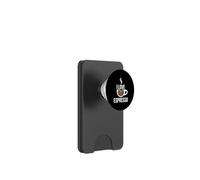 I Love Espresso Coffee Cup Heart Latte Espresso PopSockets PopWallet for MagSafe
