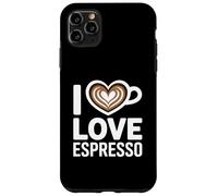I Love Espresso Heart Cup Coffee Lover Espresso Case for iPhone 11 Pro Max