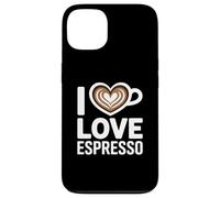 I Love Espresso Heart Cup Coffee Lover Espresso Case for iPhone 13