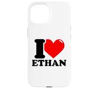I love Ethan funny fist name design Case for iPhone 15