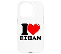 I love Ethan funny fist name design Case for iPhone 15 Pro