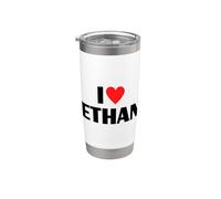 I Love Ethan - I Heart Ethan Stainless Steel Insulated Tumbler