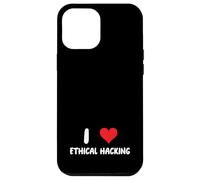 I Love Ethical Hacking - Heart - Hack Hacker IT Tech Coding Case for iPhone 12 Pro Max