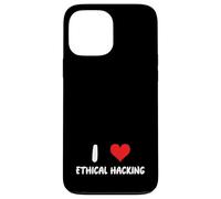 I Love Ethical Hacking - Heart - Hack Hacker IT Tech Coding Case for iPhone 13 Pro Max