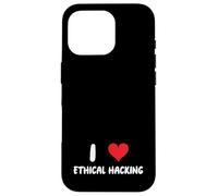 I Love Ethical Hacking - Heart - Hack Hacker IT Tech Coding Case for iPhone 16 Pro
