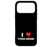I Love Ethical Hacking - Heart - Hack Hacker IT Tech Coding Case for iPhone 17 Pro Max