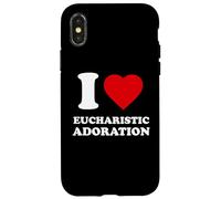 I Love Eucharistic Adoration, Christian, Catholic Case for iPhone X/XS