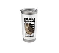 I Love Eurasian Eagle-Owls Stainless Steel Insulated Tumbler