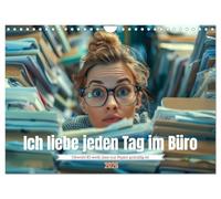 I love every day in the office UK-Version (Wall Calendar 2026 DIN A4 Landscape), CALVENDO 12 Month Wall Calendar