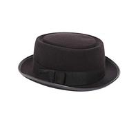 I LOVE FANCY DRESS Adults Heisenberg Pork Pie Hat. Classic Black Pork Pie Hat. Mods and Movies Pork Pie Hat for Men and Women. Size: 58cm