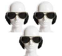 I LOVE FANCY DRESS Adults King of Rock and Roll Accessory Set - Elvis Glasses with Dark Lenses and Black Sideburns - 1960s Sunglasses and Side Burns Rock n Roll Blues Rock Star Elvis the King