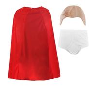 I Love Fancy Dress Captain Underpants Costume in Red | Size: Medium I Love Fancy Dress Red Medium