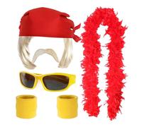 I Love Fancy Dress Deluxe Wrestling Costume Accessory Set 2 I Love Fancy Dress Multicolor