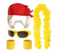 I Love Fancy Dress Deluxe Wrestling Costume Accessory Set 3 I Love Fancy Dress Multicolor