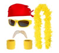 I Love Fancy Dress Deluxe Wrestling Costume Accessory Set 6 I Love Fancy Dress Multicolor