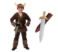 I Love Fancy Dress Dragon Trainer Costume Set in Brown | Size: XL I Love Fancy Dress Brown XL