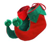 I Love Fancy Dress Elf Boots in Red | Size: 12 Pack I Love Fancy Dress Red 12 Pack